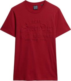 Superdry Embossed Vl Lyhythihainen T-paita