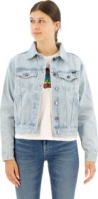 Superdry Embroidered Trucker Denimtakki