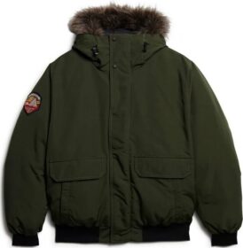 Superdry Everest Faux Fur Bomber-takki