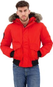 Superdry Everest Jacket Punainen L Mies