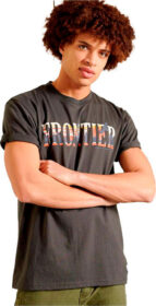 Superdry Frontier Graphic Box Fit Lyhythihainen T-paita