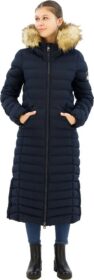 Superdry Fuji Faux Fur Longline Takki Kunnostettu