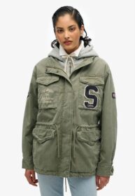 Superdry Jersey Emb Military Takki Kunnostettu