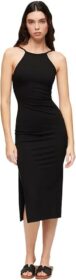 Superdry Lace Back Hihaton Midi-mekko