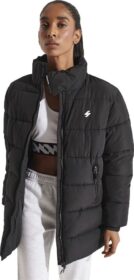 Superdry Longline Sports Takki Kunnostettu
