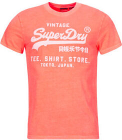 Superdry Lyhythihainen t-paita Superdry  LOGO NEON  EU XXL