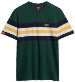 Superdry Lyhythihainen t-paita Superdry  T-shirt  Essential Stripe  EU M