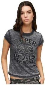 Superdry Lyhythihainen t-paita Superdry  T-shirt  Retro Rocker  EU S