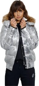 Superdry Metallic Toya Bomber Takki