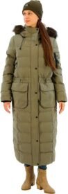 Superdry Mf Faux Fur Hooded Takki