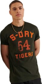 Superdry Military Box Fit Graphic Short Sleeve T-shirt Musta S Mies
