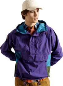 Superdry Mountain Overhead Jacket Violetti L Mies