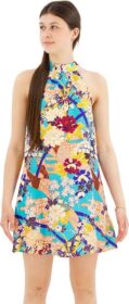 Superdry Printed Hihaton Lyhyt Mekko