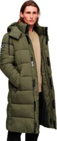 Superdry Rips Longline Untuvatakki Kunnostettu