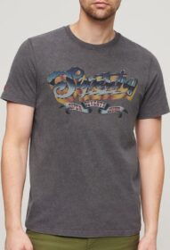 Superdry Rock Graphic Band Lyhythihainen T-paita