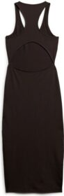 Superdry Scoop Neck Jersey Midi Mekko