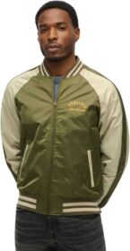 Superdry Souvenir Embroidered Bomber-takki