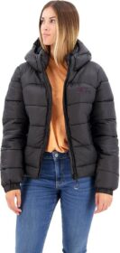 Superdry Sports Puffer Jacket Refurbished Musta S Nainen