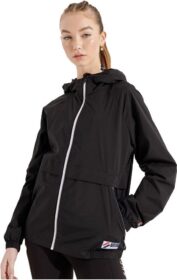 Superdry Sportstyle Cagoule Jacket Musta S Nainen