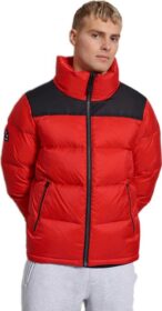 Superdry Sportstyle Code Down Puffer Jacket Punainen S Mies