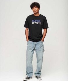 Superdry Sportswear Logo Loose Lyhythihainen T-paita