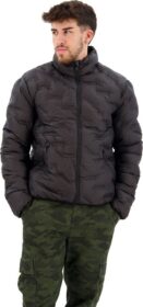 Superdry Studios Heat Seal Quilt Jacket Musta L Mies