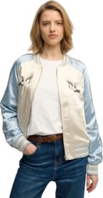 Superdry Suikajan Embroidered Bomber-takki Kunnostettu
