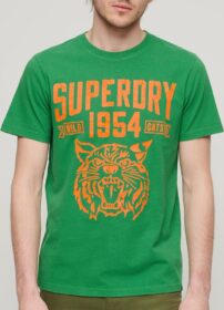 Superdry Track & Field Ath Graphic Lyhythihainen T-paita