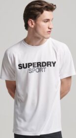 Superdry Train Active Logo Lyhythihainen T-paita