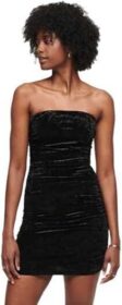 Superdry Velvet Bandeau Hihaton Lyhyt Mekko