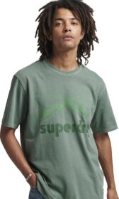 Superdry Vintage 90s Terrain T-shirt Vihreä XL Mies