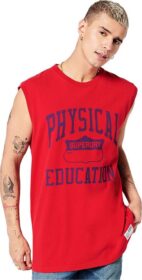 Superdry Vintage Athletic Vest T-shirt Punainen XL Mies