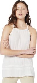 Superdry Vintage Beach Sleeveless T-shirt Valkoinen XS Nainen