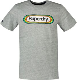 Superdry Vintage Cl Seasonal Mw T-shirt Harmaa XS Mies
