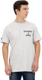 Superdry Vintage Corp Logo Marl T-shirt Valkoinen 2XL Mies