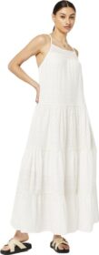 Superdry Vintage Lace Cami Maxi Dress Valkoinen L Nainen