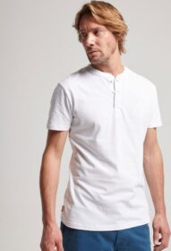 Superdry Vintage Logo Emb Henley Lyhythihainen T-paita
