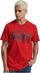 Superdry Vintage Logo Heritage T-shirt Punainen S Mies