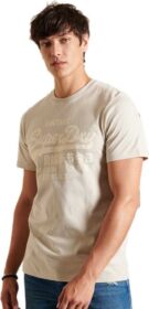 Superdry Vintage Logo Tonal Short Sleeve T-shirt Harmaa S Mies