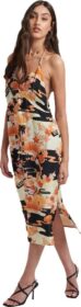 Superdry Vintage Midi Halter Slip Mekko
