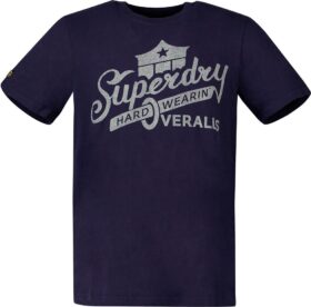Superdry Vintage Script Style Ww T-shirt Sininen XS Mies