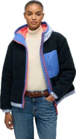 Superdry Vintage Sherpa Takki Kunnostettu