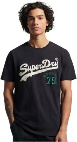 Superdry Vintage Vl Interest T-shirt Musta XS Mies