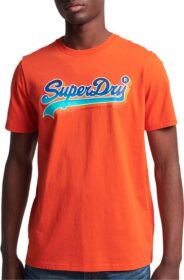 Superdry Vintage Vl Seasonal Mw T-shirt Oranssi S Mies