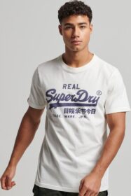 Superdry Vintage Vl T-shirt Valkoinen 2XL Mies