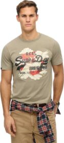 Superdry Vl Tokyo Relaxed Fit Lyhythihainen T-paita Kunnostettu