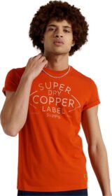 Superdry Workwear Graphic 185 Short Sleeve T-shirt Punainen XL Mies