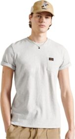 Superdry Workwear Pocket Short Sleeve T-shirt Harmaa 2XL Mies