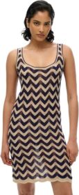 Superdry Zigzag Hihaton Lyhyt Mekko