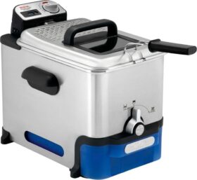 Tefal Oleoclean friteerauskeitin digitaalinen ajastin Hopean-sininen